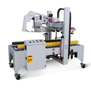 Automatic flaps folding carton sealer