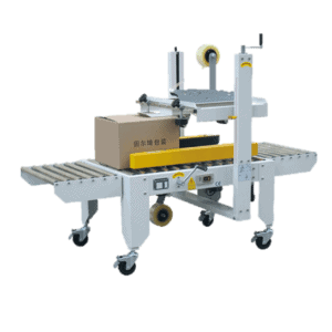 Two sides belt driven carton sealer